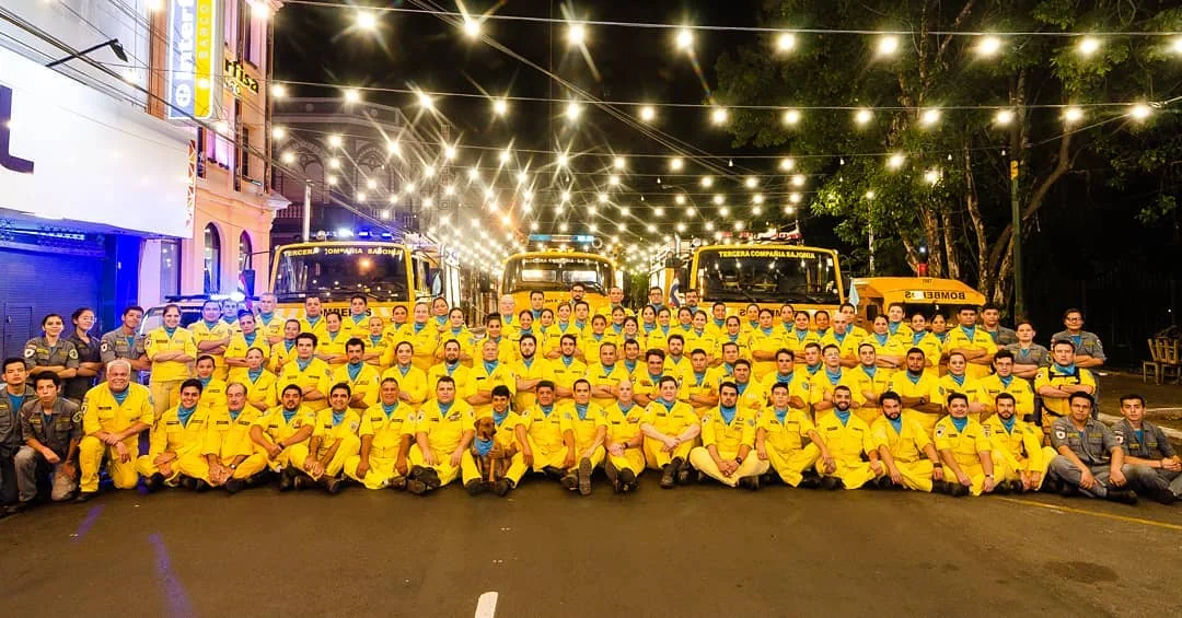 Voluntarios de la Tercera Compañía Sajonia